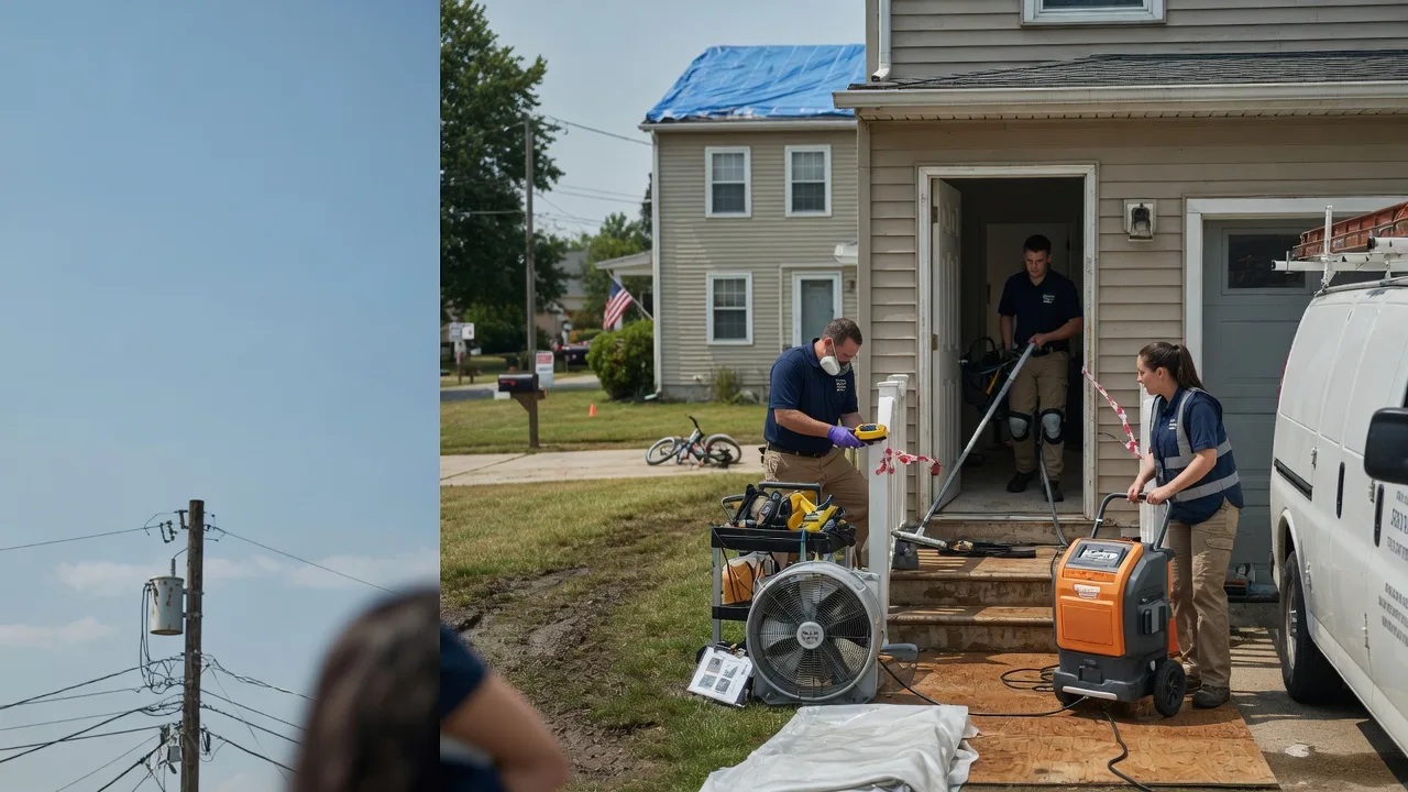 Water Damage Repair in Russells Point, OH near me